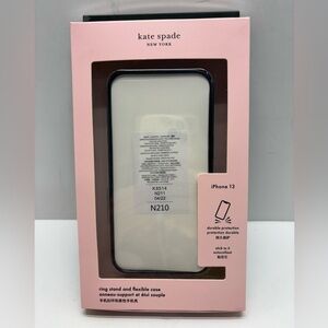 Kate Spade Black and Cream iPhone 13 Case